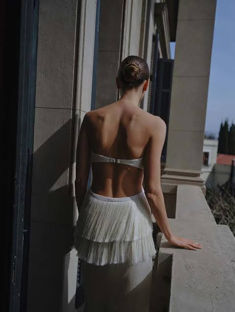 Dua Maxi Dress-Ivory