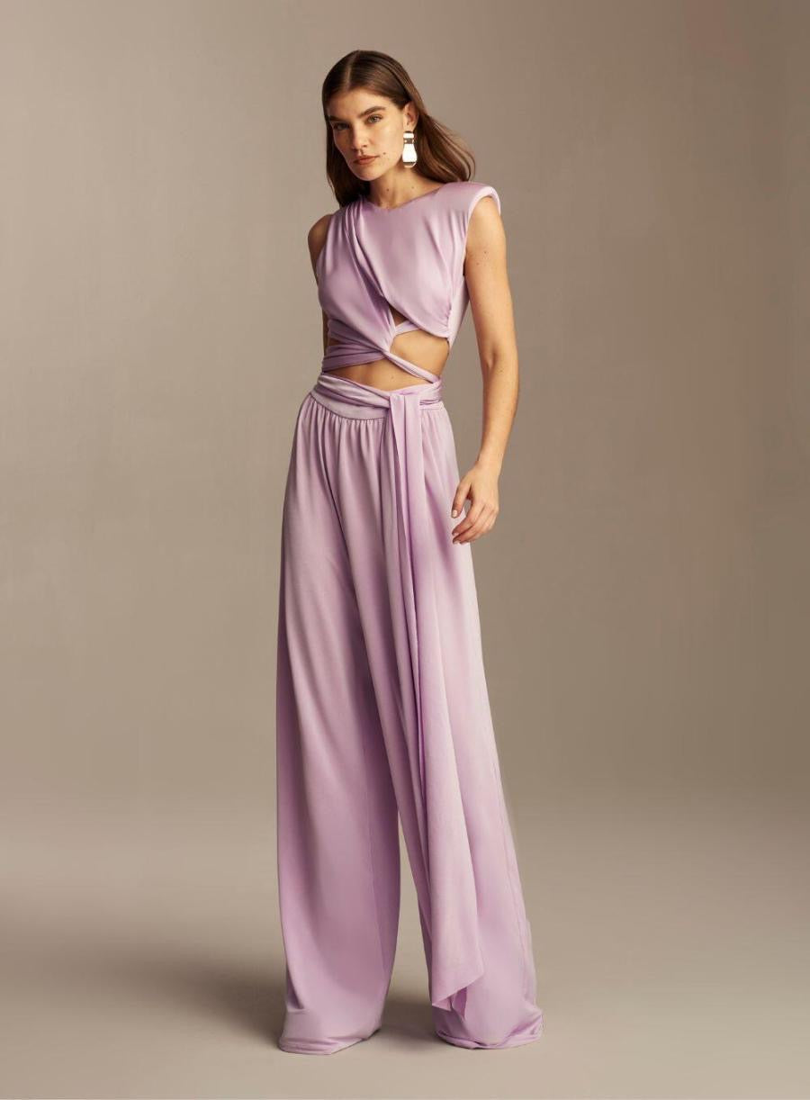 Dou Jumpsuit-Lavender