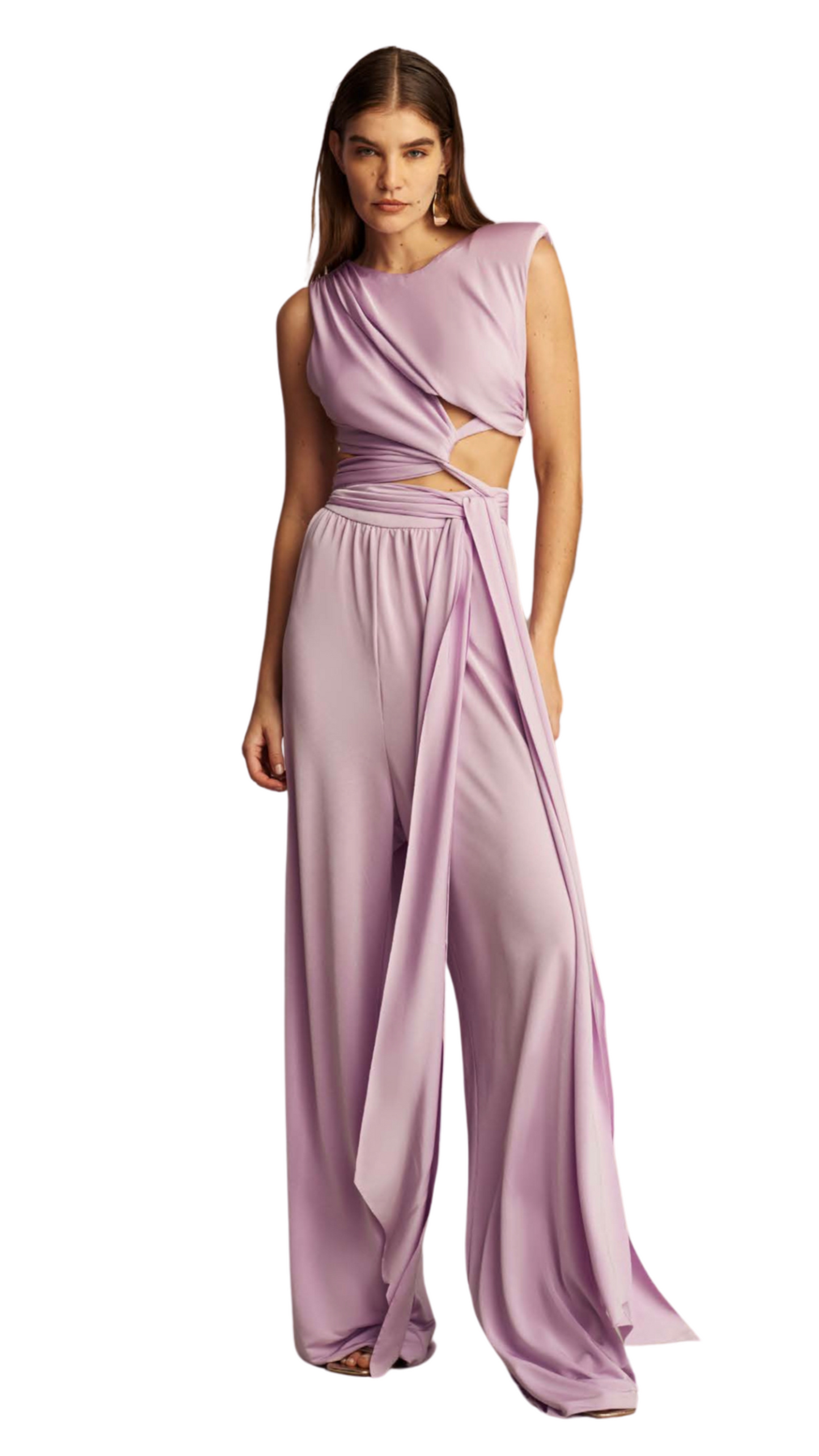 Dou Jumpsuit-Lavender