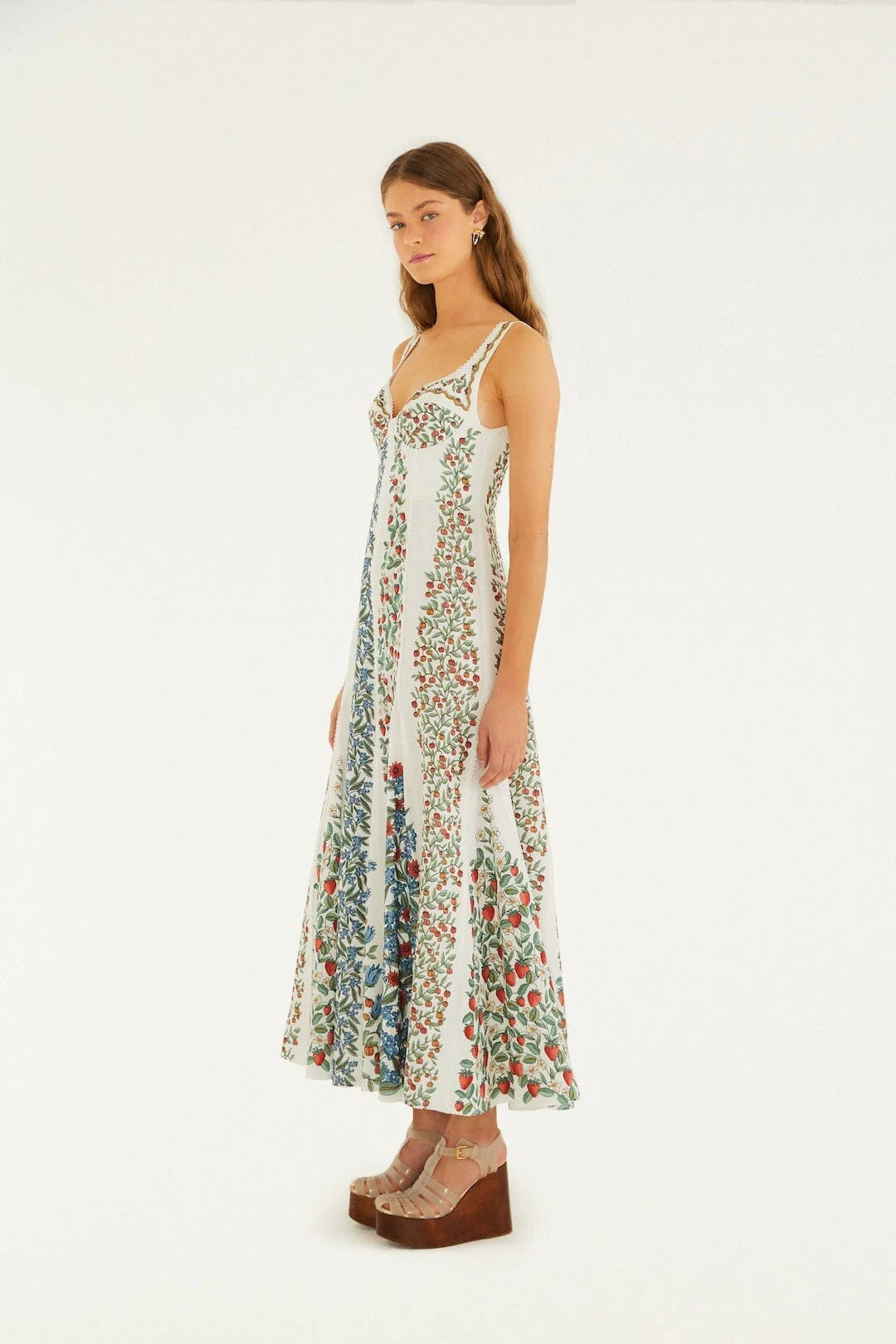 Off-White Fruit Beauty Maxi Dress