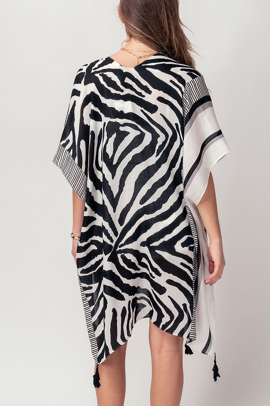 Zebra Kimono