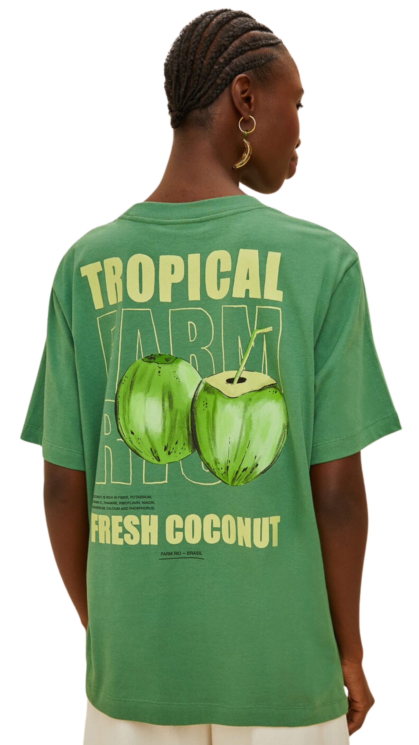 Tropical Coconut Graphic-print T-Shirt