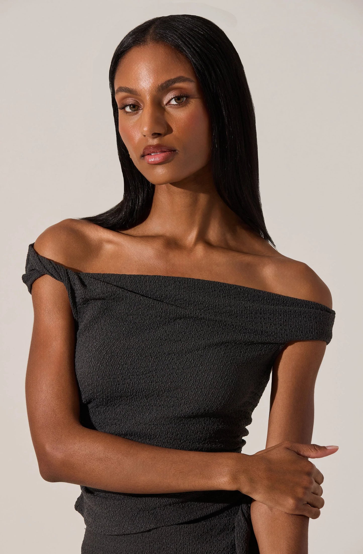 Lindy Off Shoulder Skirt Set