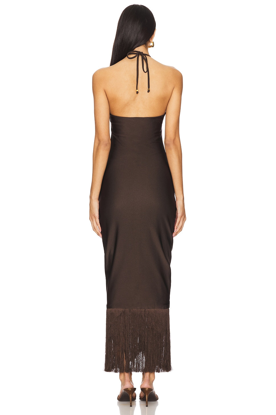 Zoe Maxi Dress-Marron