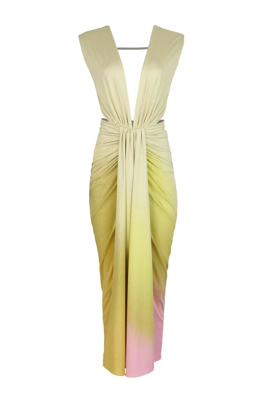 Nia Maxi Dress-Pear