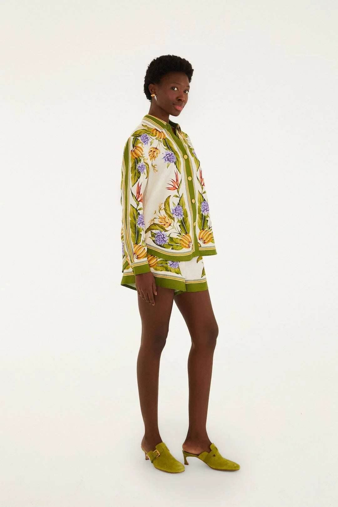 Sand Tropical Scarf Shorts Set