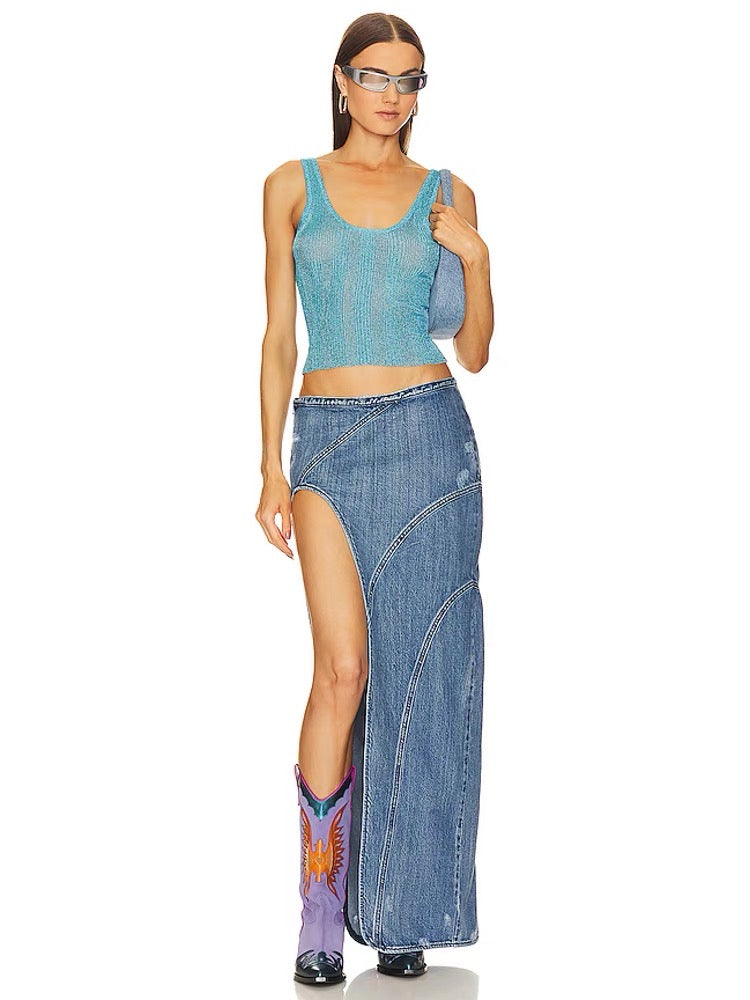 Jessica Denim Skirt