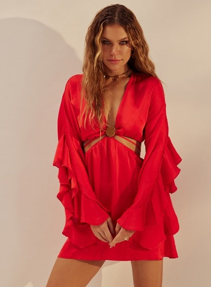 Esmeralda Dress Red
