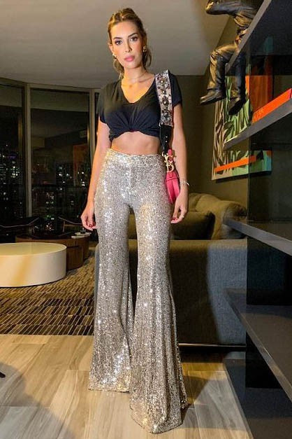 Time Square Sequins Pants