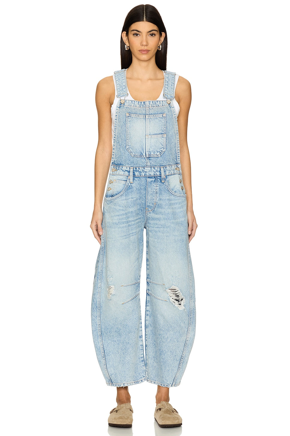x We The Free Good Luck Denim Overall