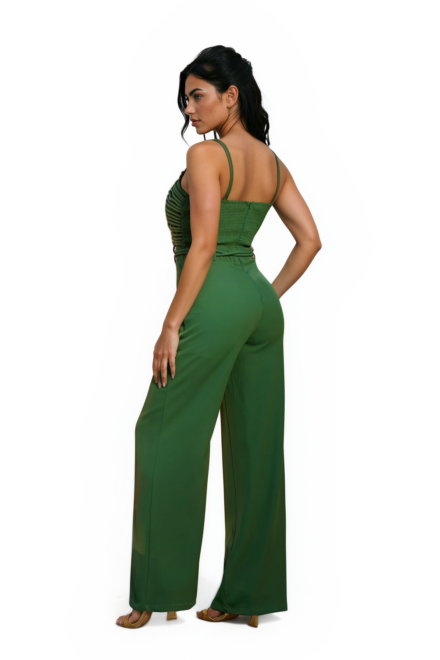 Ropes Jumpsuit - Green