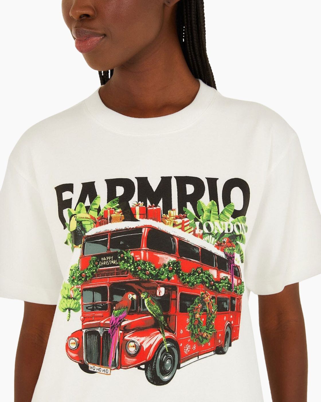 Off-White London Bus Organic Cotton T-Shirt