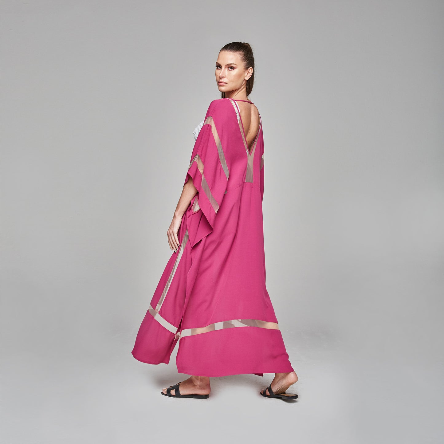 Violet kimono