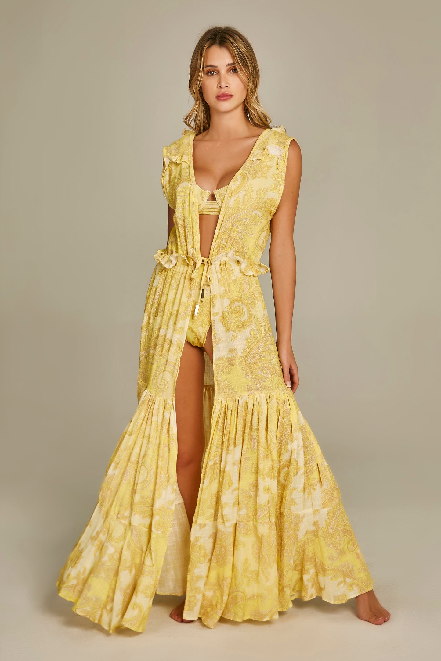Ellis Baroque Robe Dress