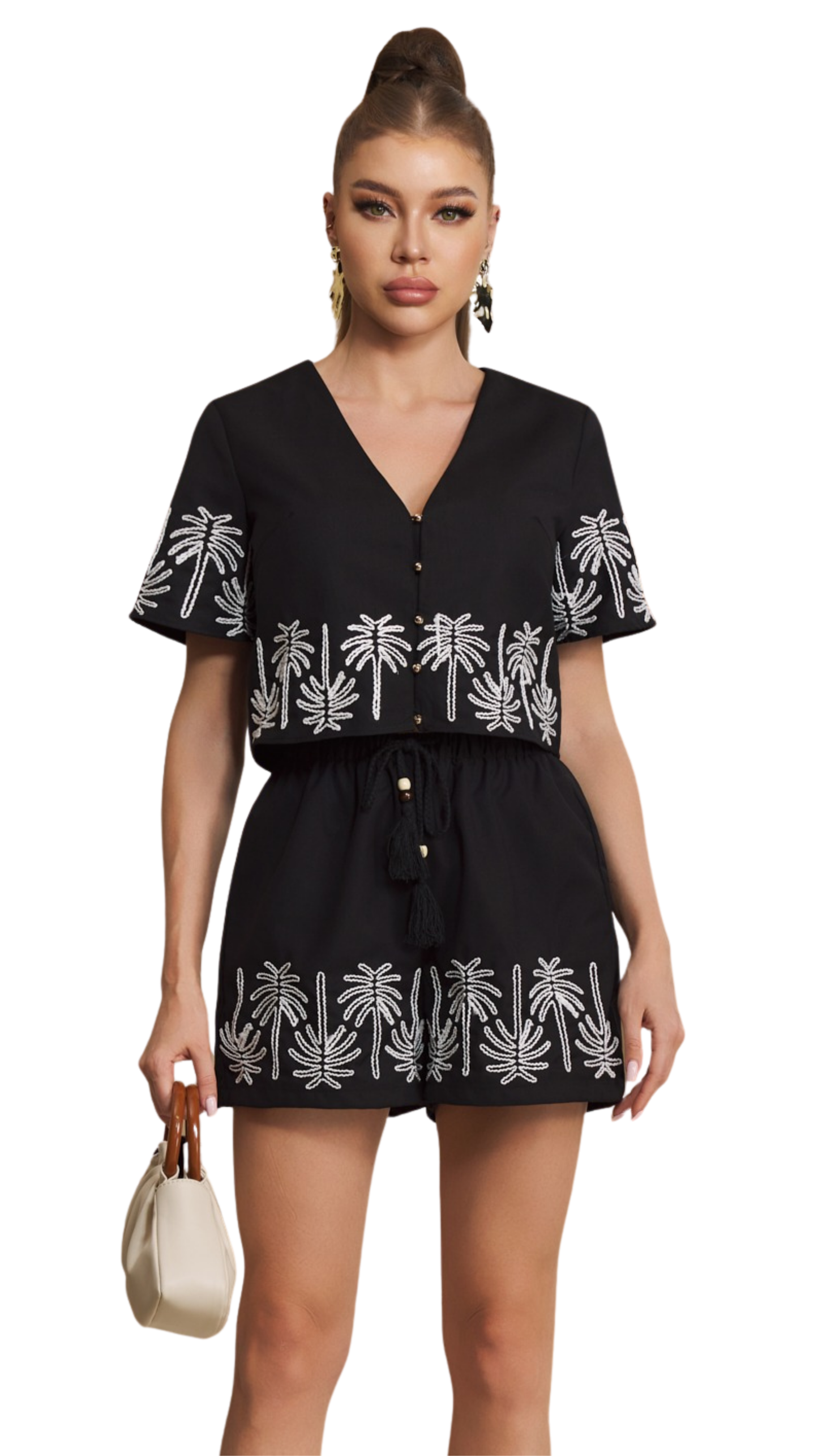 Palms Shorts Set