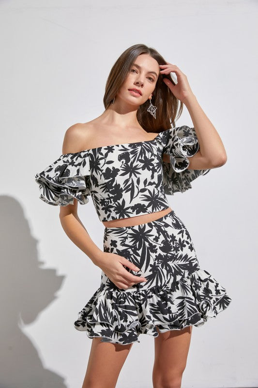 Tracie skirt set