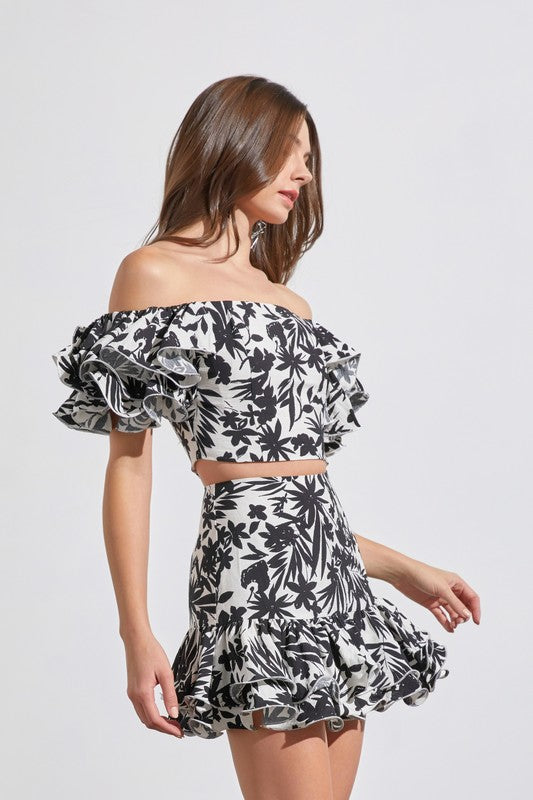 Tracie skirt set