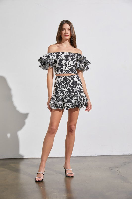 Tracie skirt set