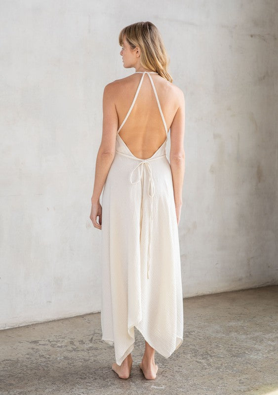 Wrap It On Gauze Dress