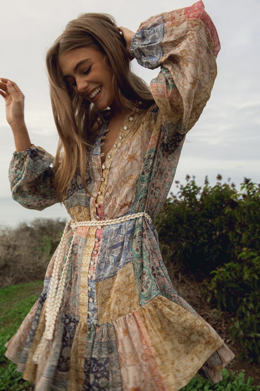 Patched Dress