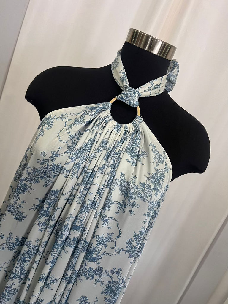 Blue Blossom Dress
