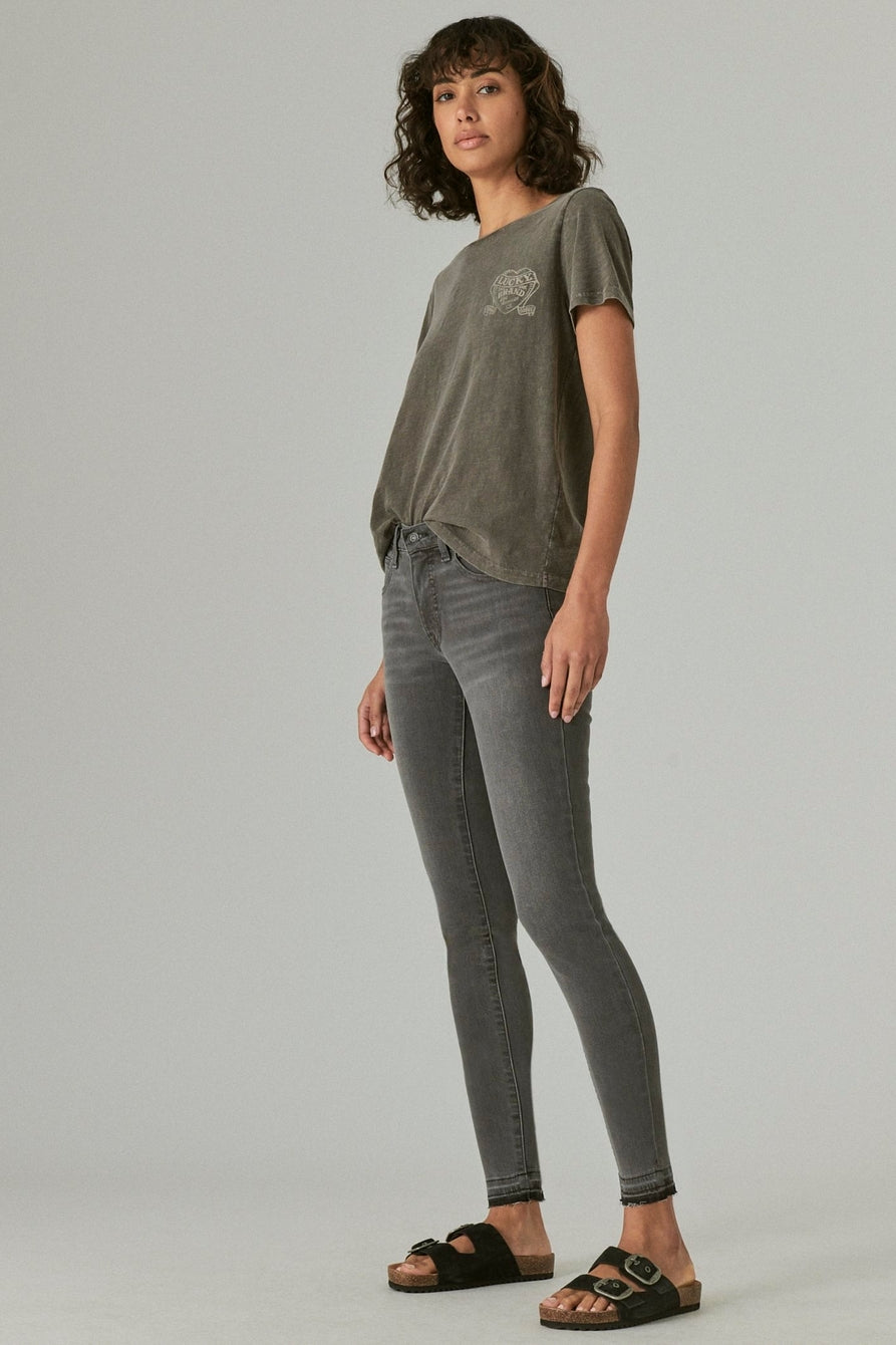 Ava mid rise Skinny Denim pants
