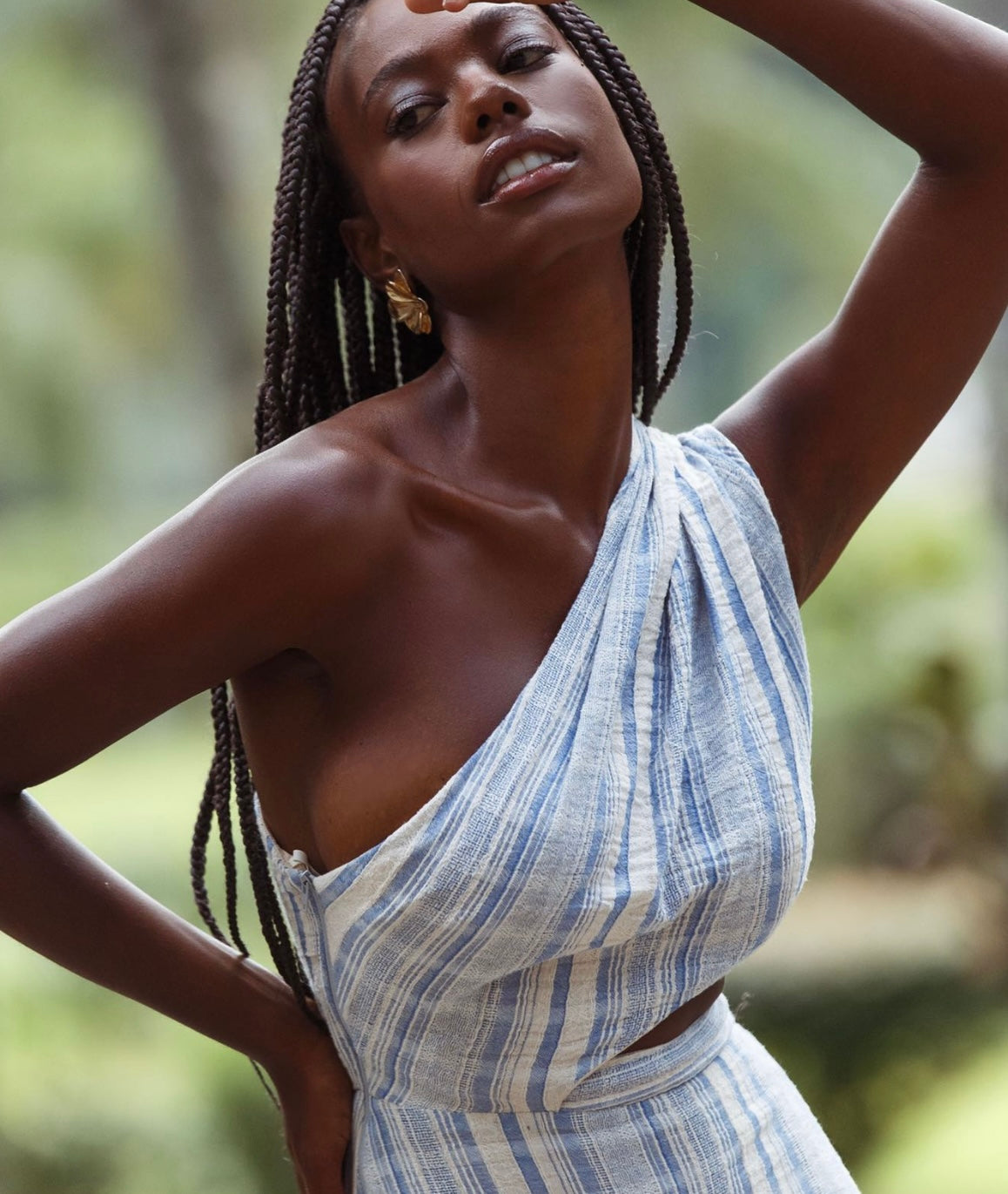 Sharon Of Blue Dress