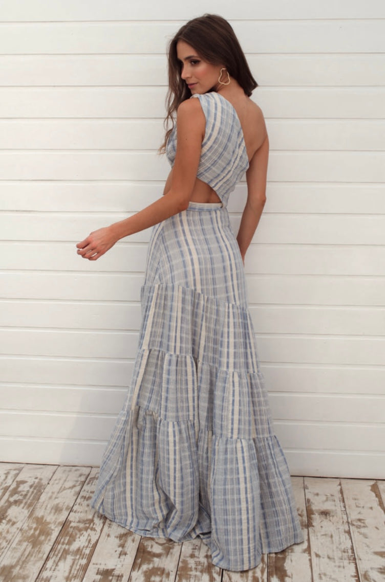 Sharon Of Blue Dress
