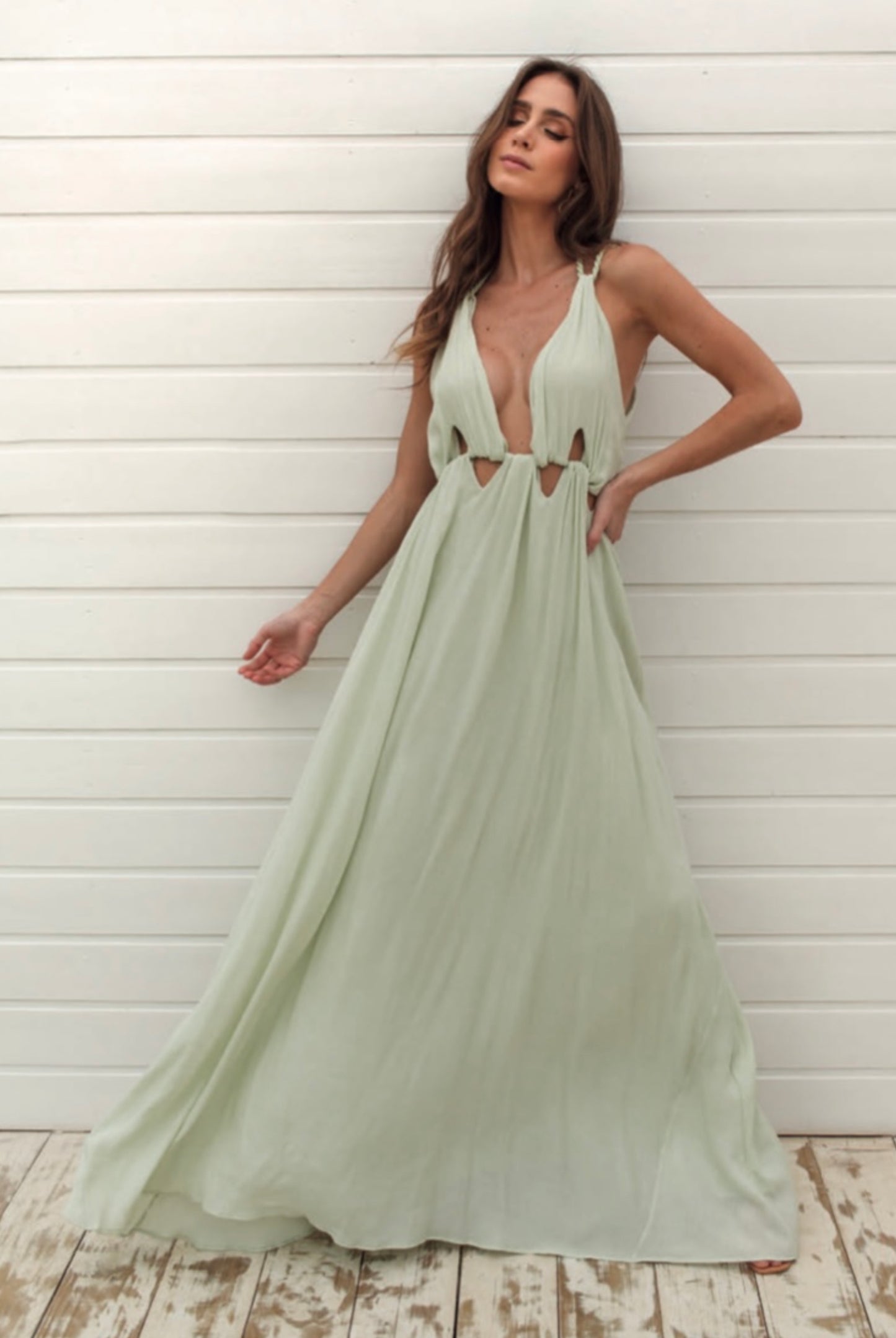 Ropy Sage Dress