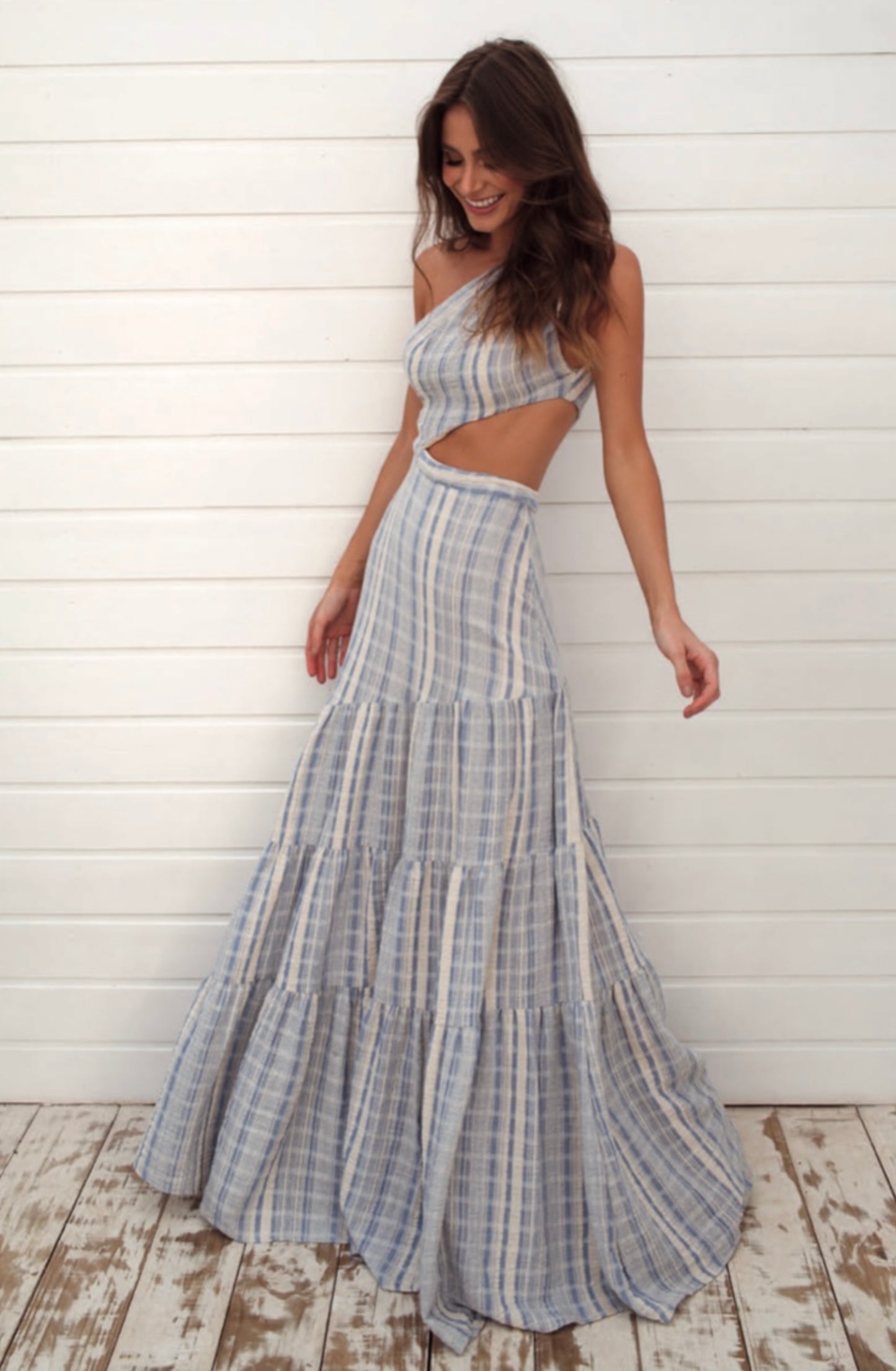 Sharon Of Blue Dress