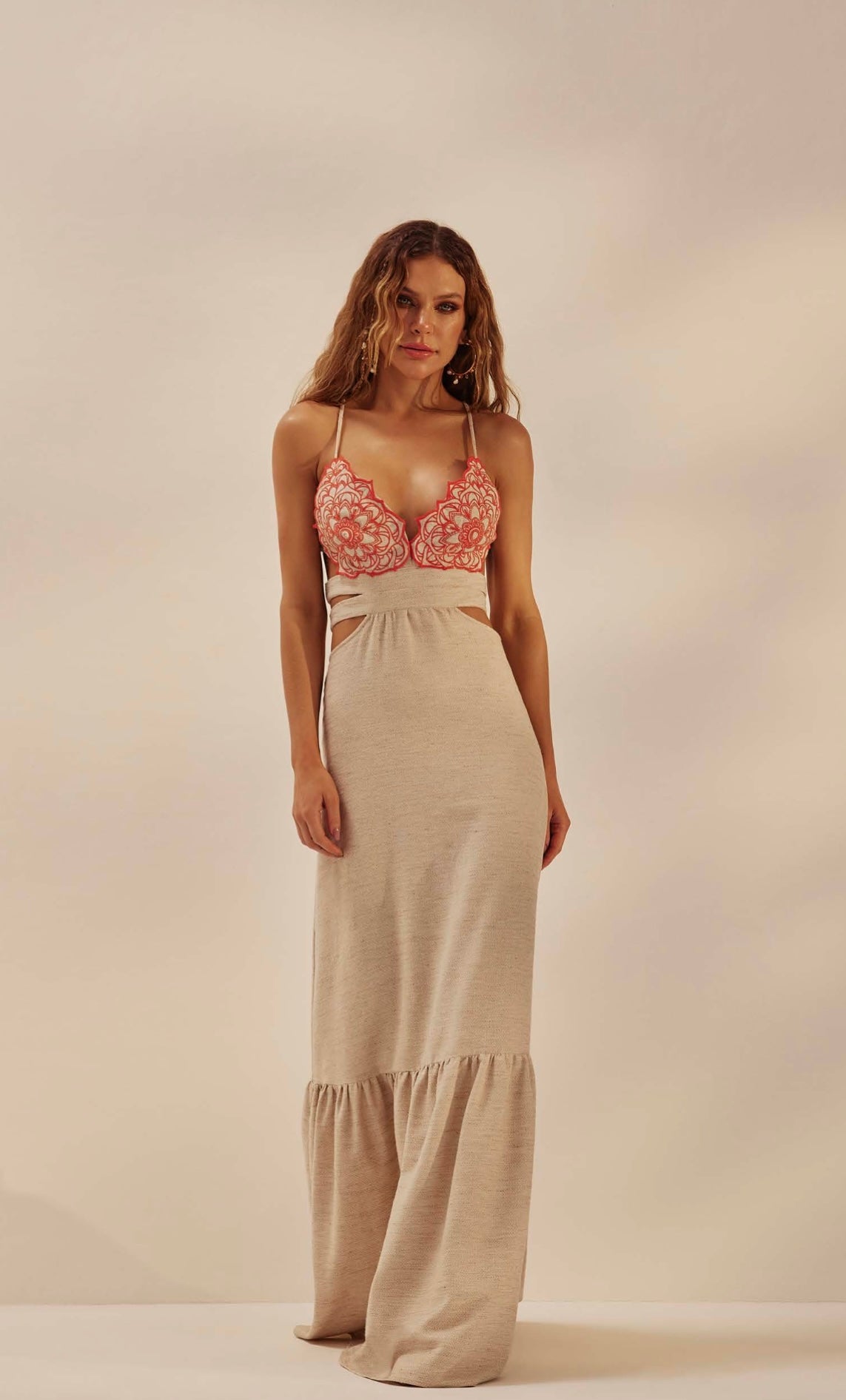 Red Orchid Dress
