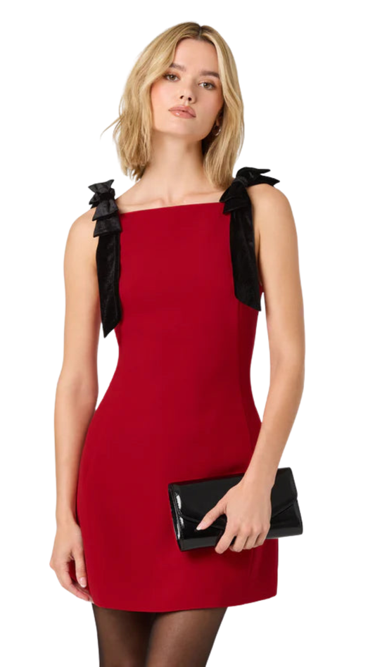 Ambria Bow Mini Dress