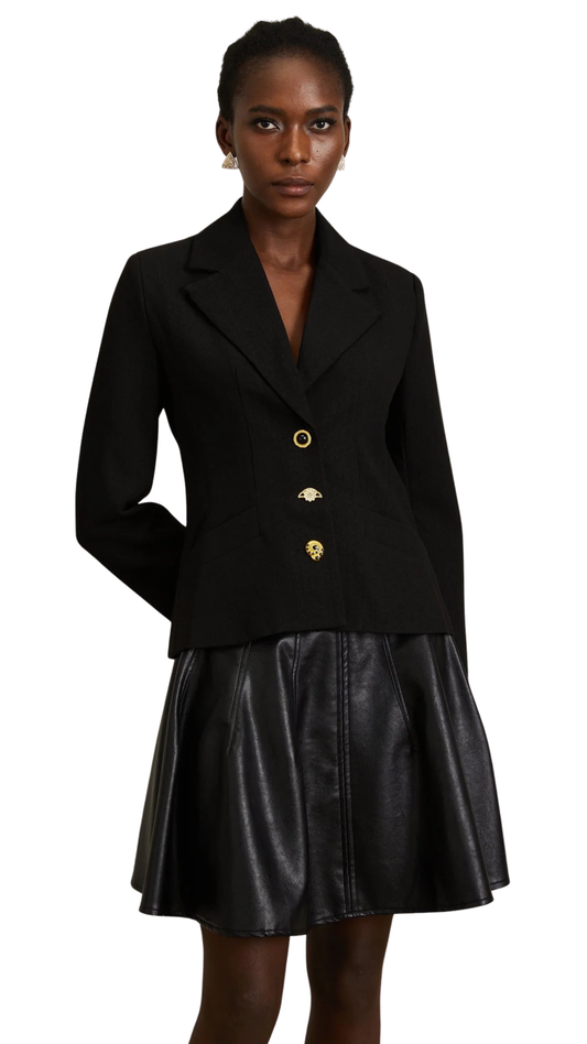 Signature Double-Button Blazer