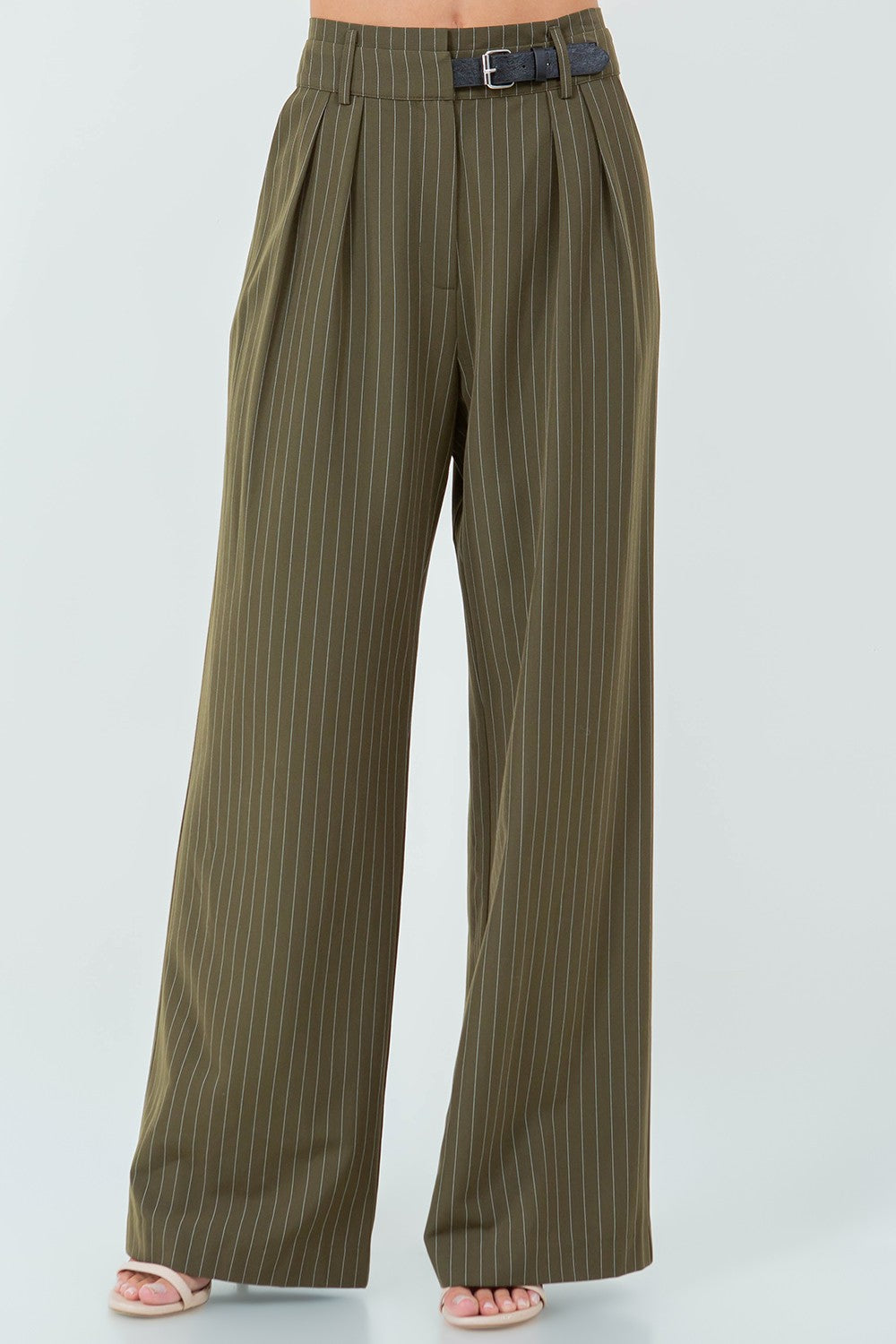 Workaholic Pants-Olive