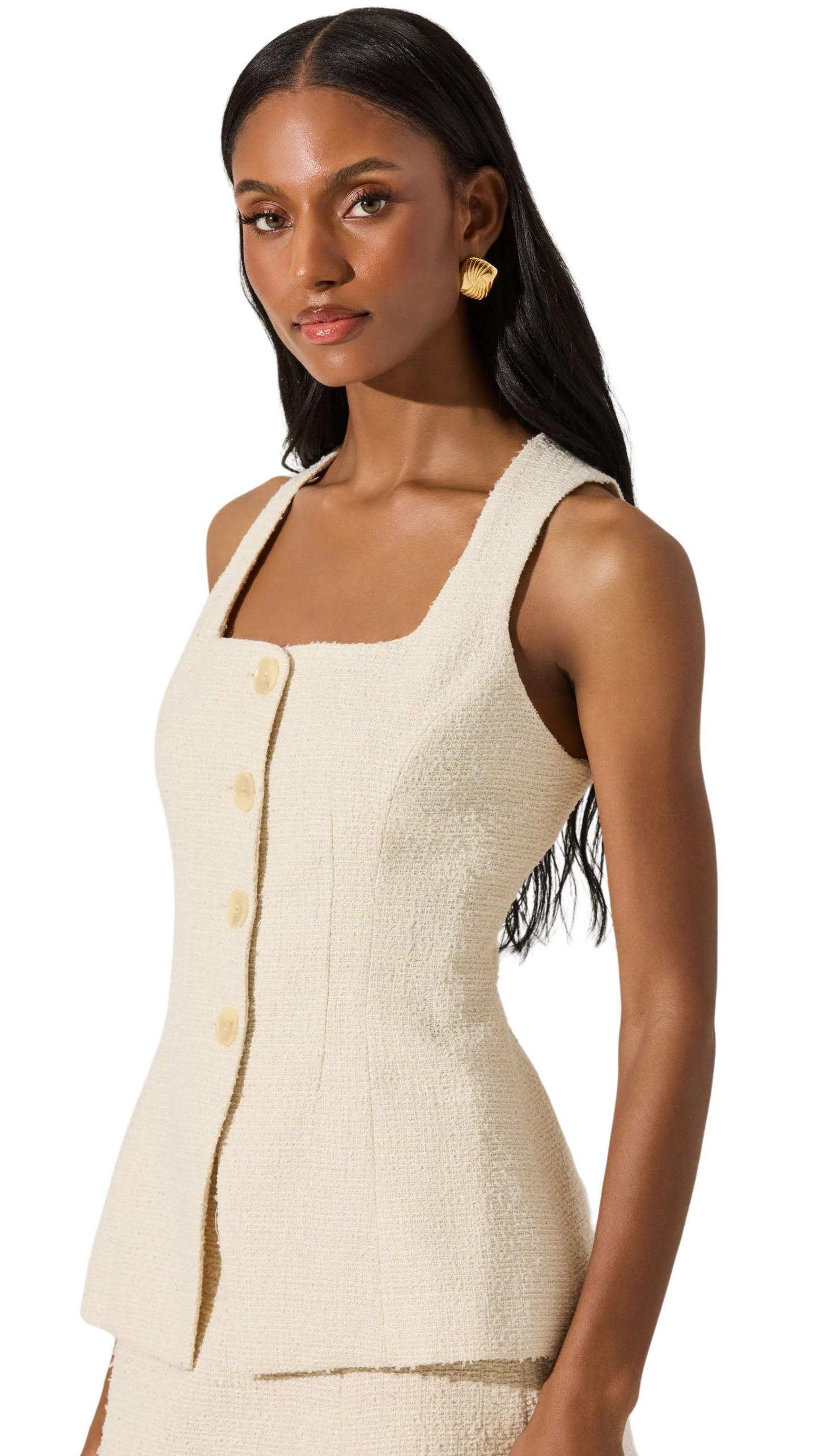 Brunelle Tweed Cutaway Vest