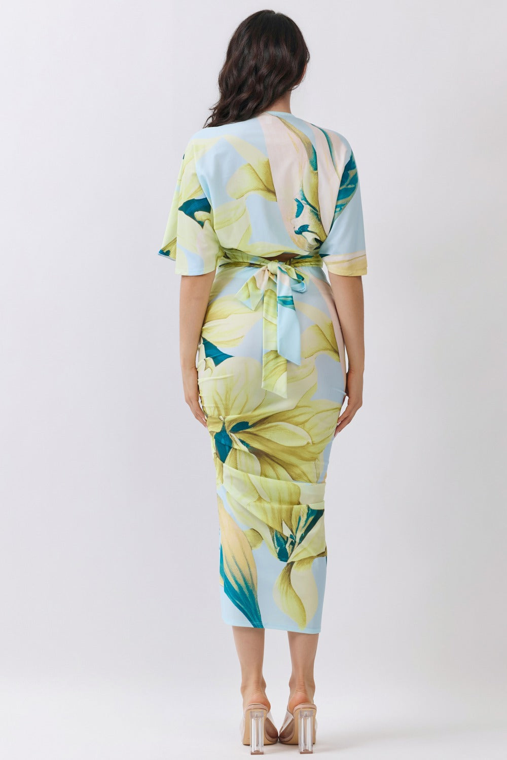 Lilia Floral Slit Set