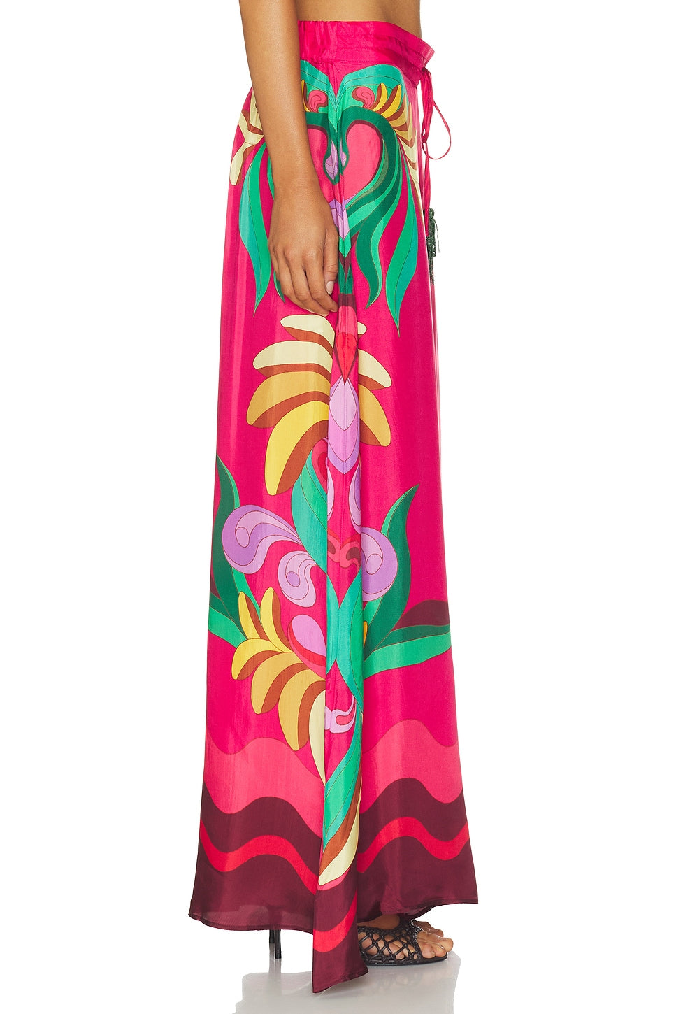 Red 3d Shell Pants Set