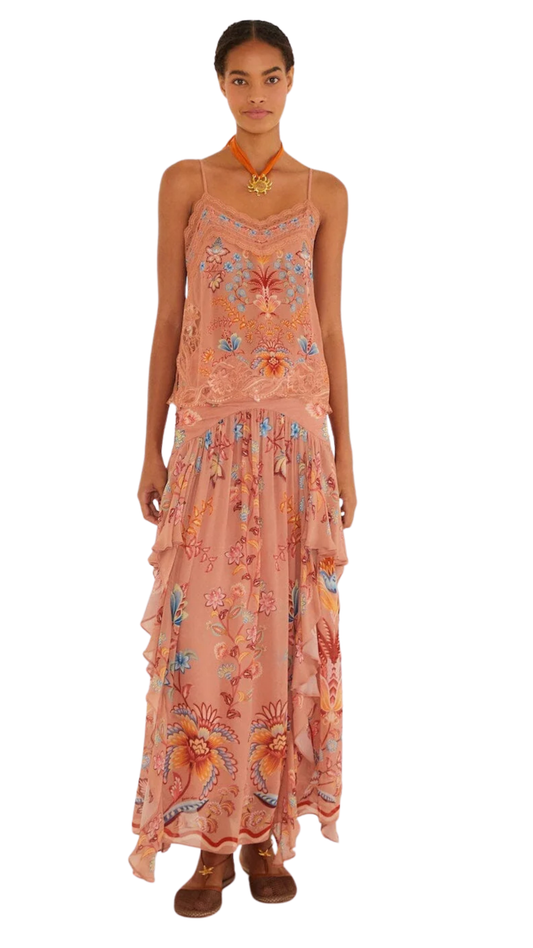 Mocha Boho Enhance Lace Set