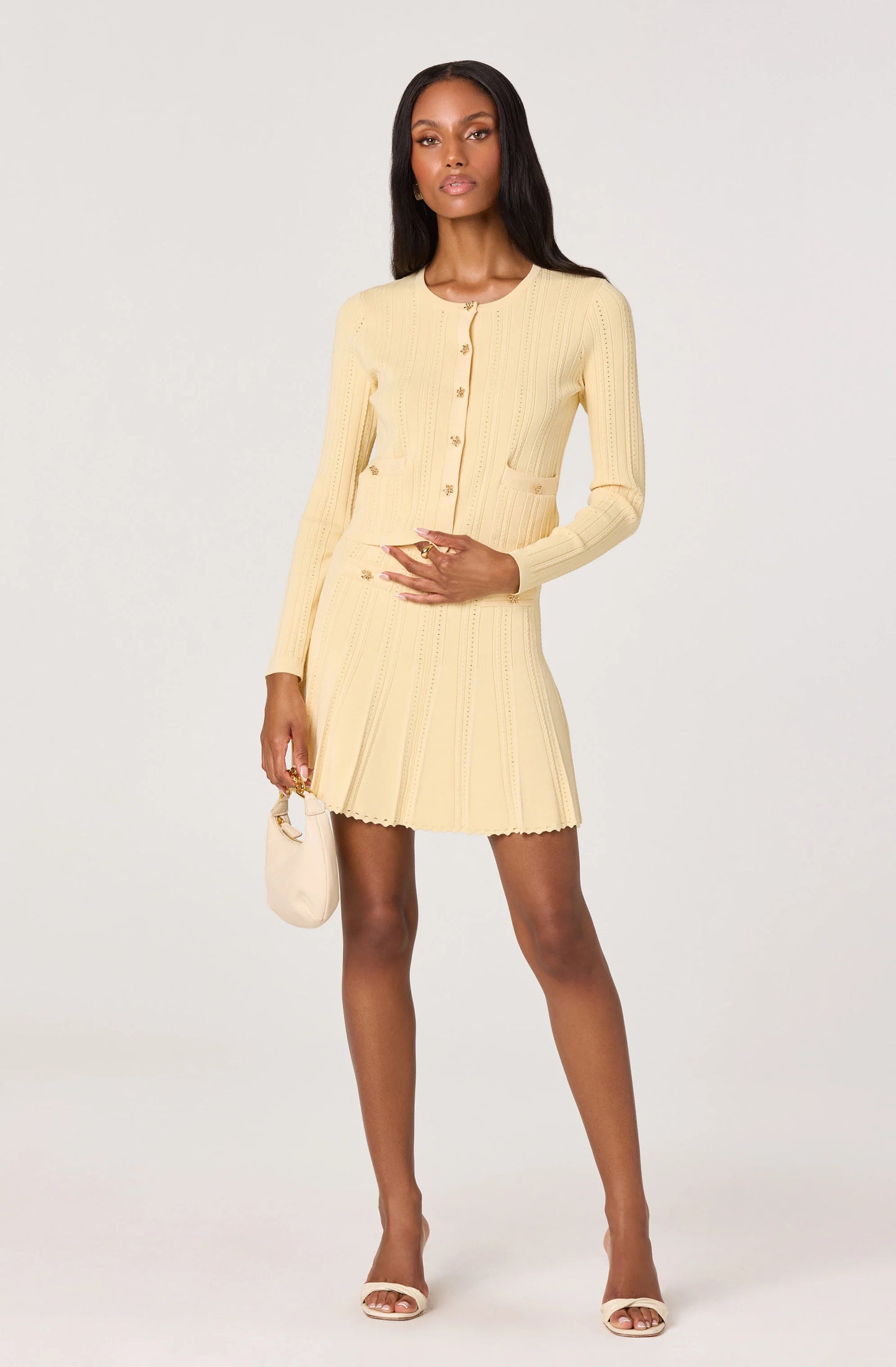 Myrtle Pointelle Knit Set
