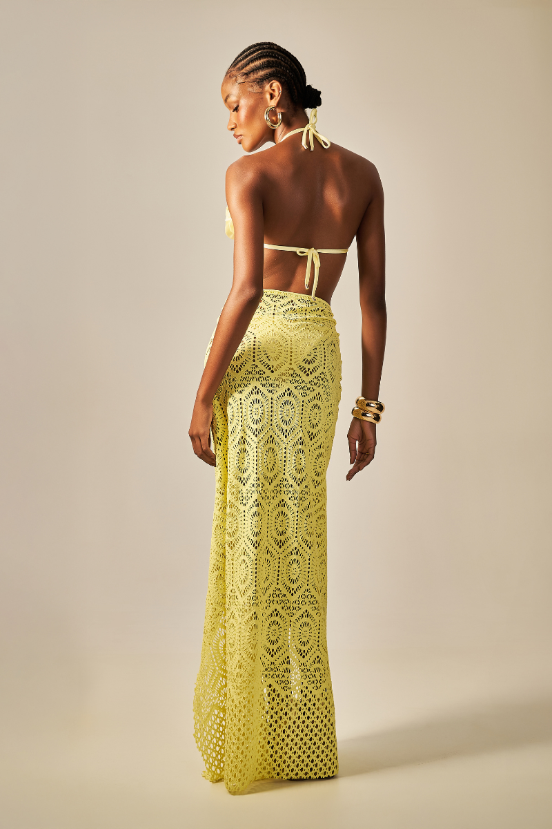BÚZIOS PAREO-LACE YELLOW