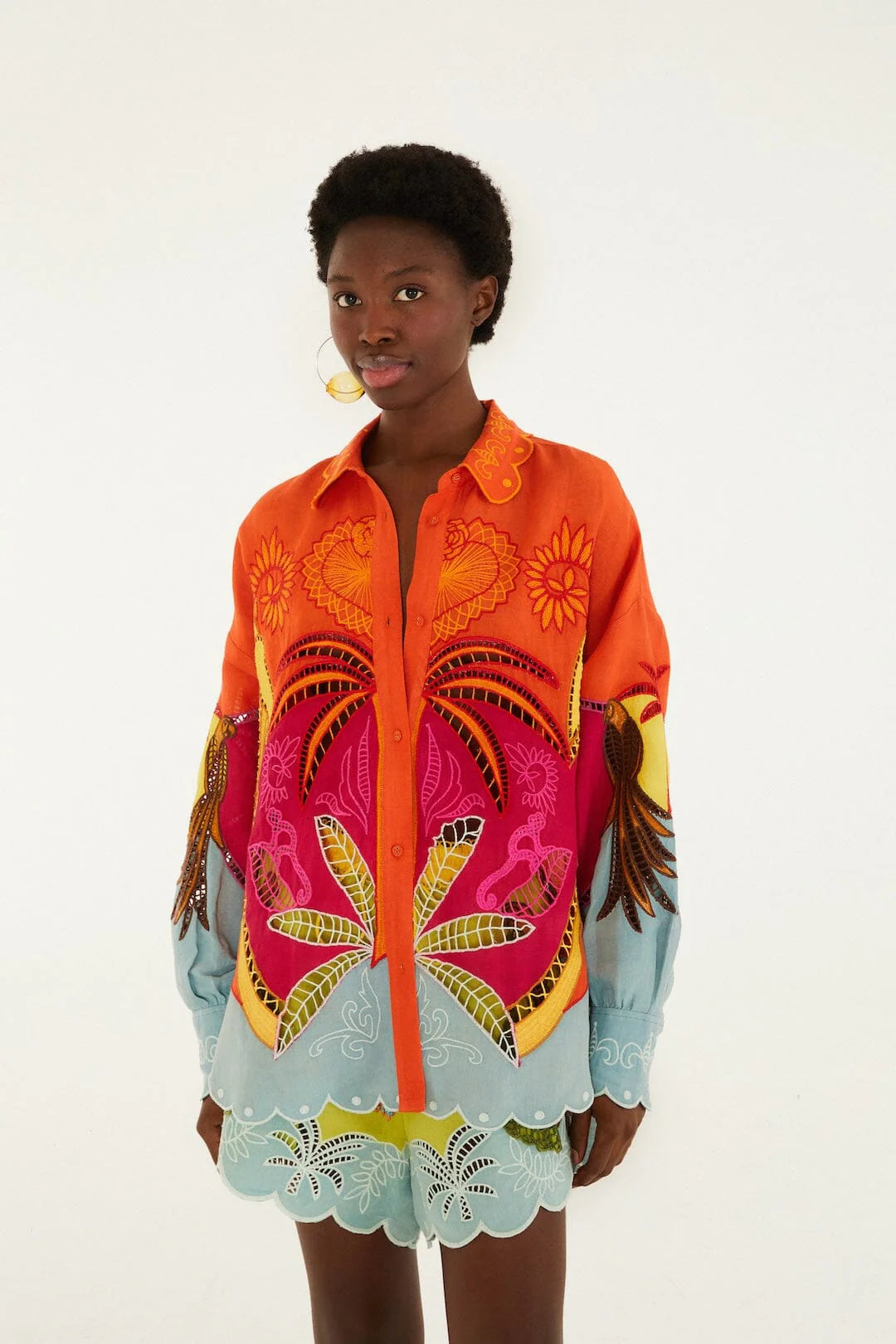 Multicolor Usiacuri Shorts Set