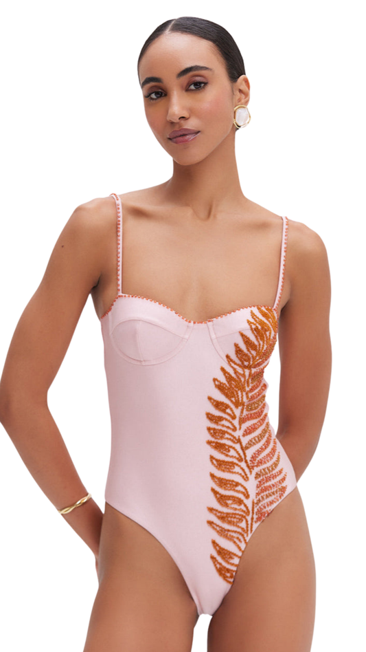 LAGOA LYCRA BEADED ONE PIECE