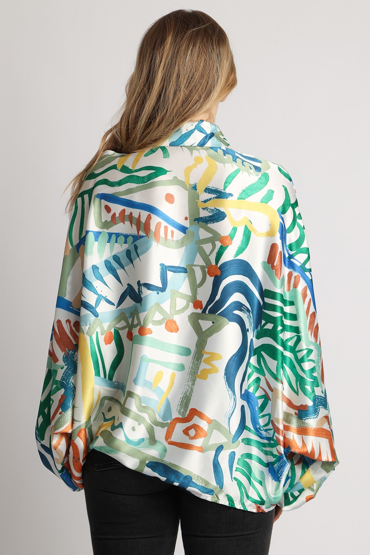 Sarah Satin Shirt