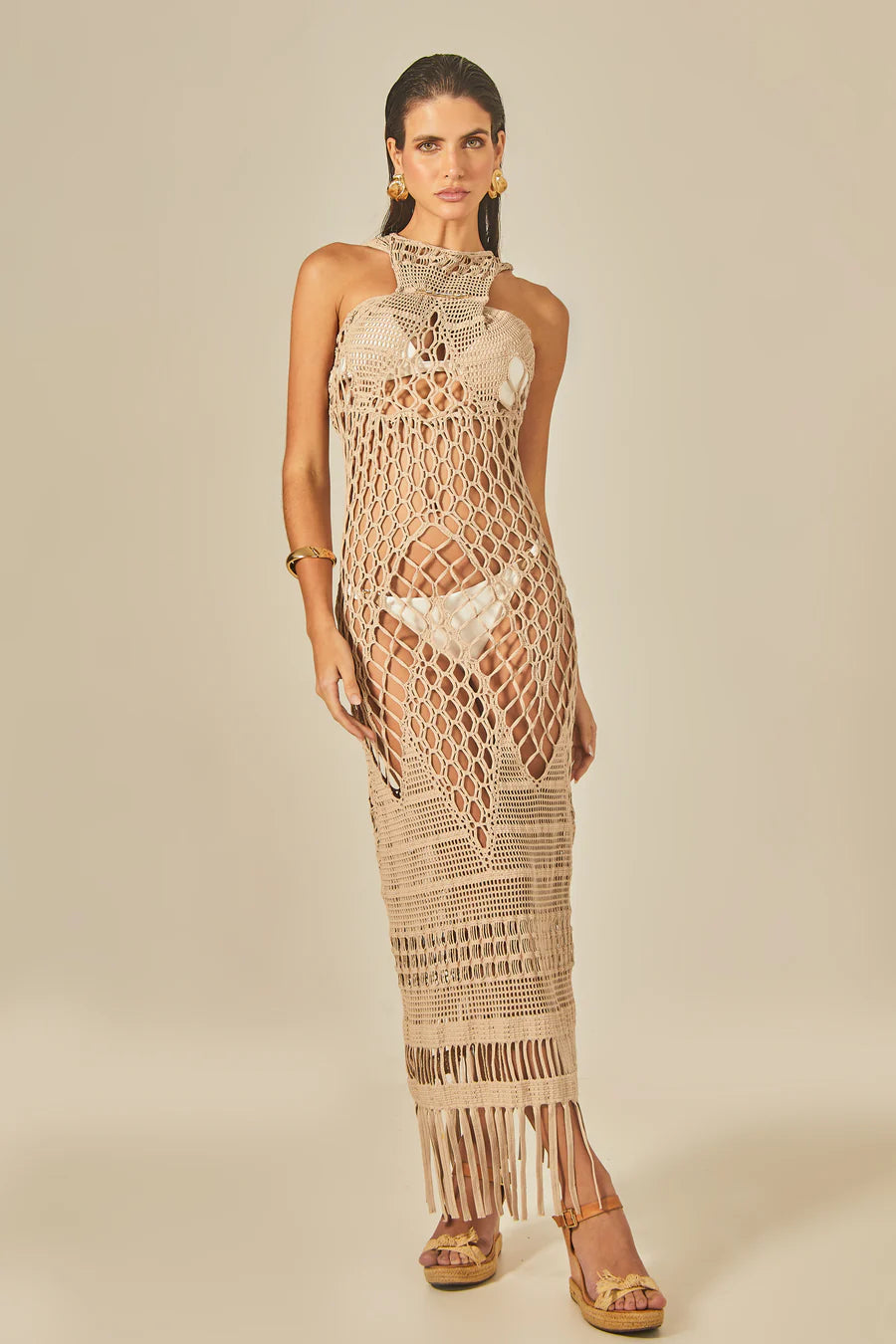 NATHALIA DRESS NUDE