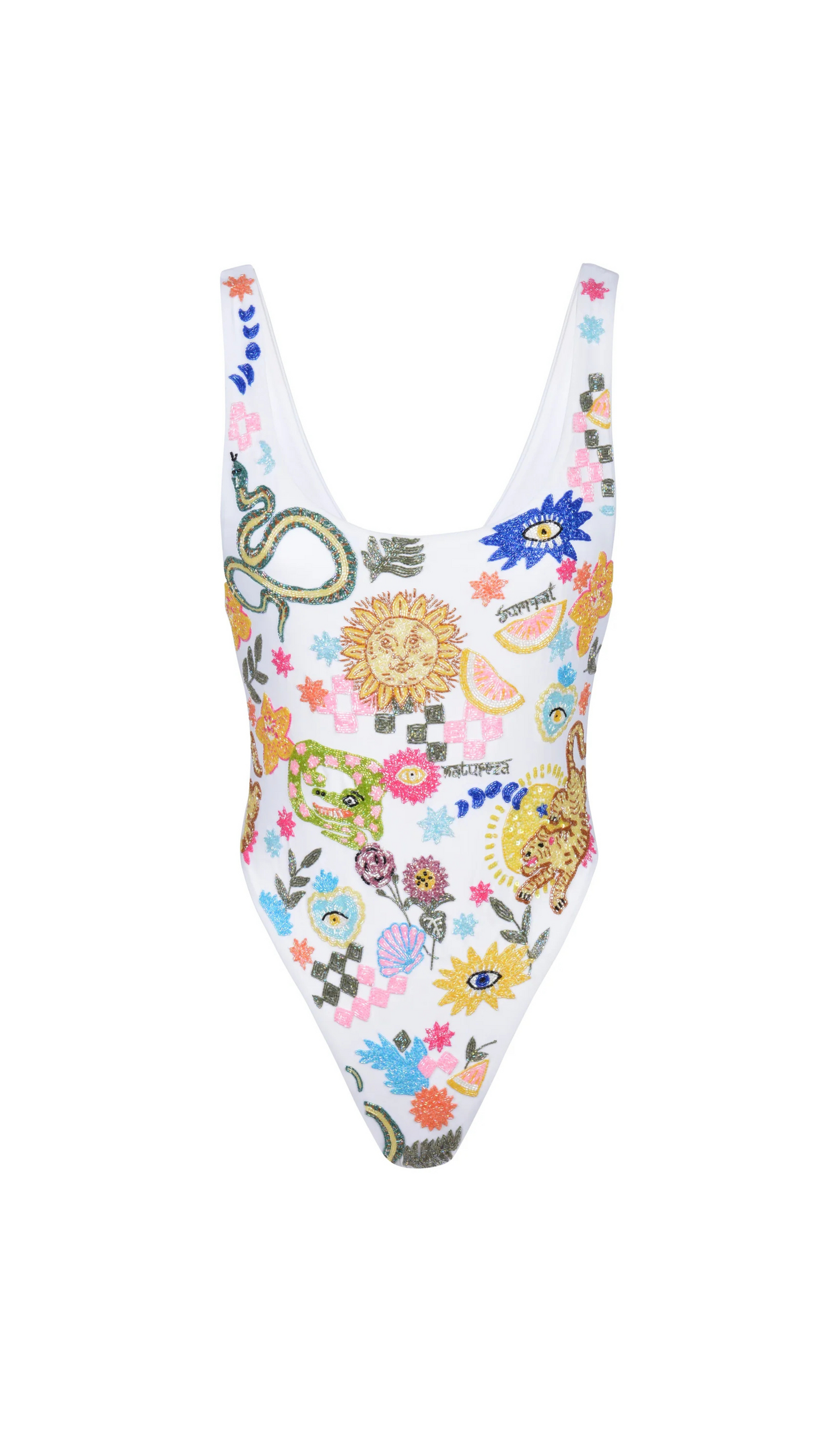 Sunny Snake One-piece Swimsuit