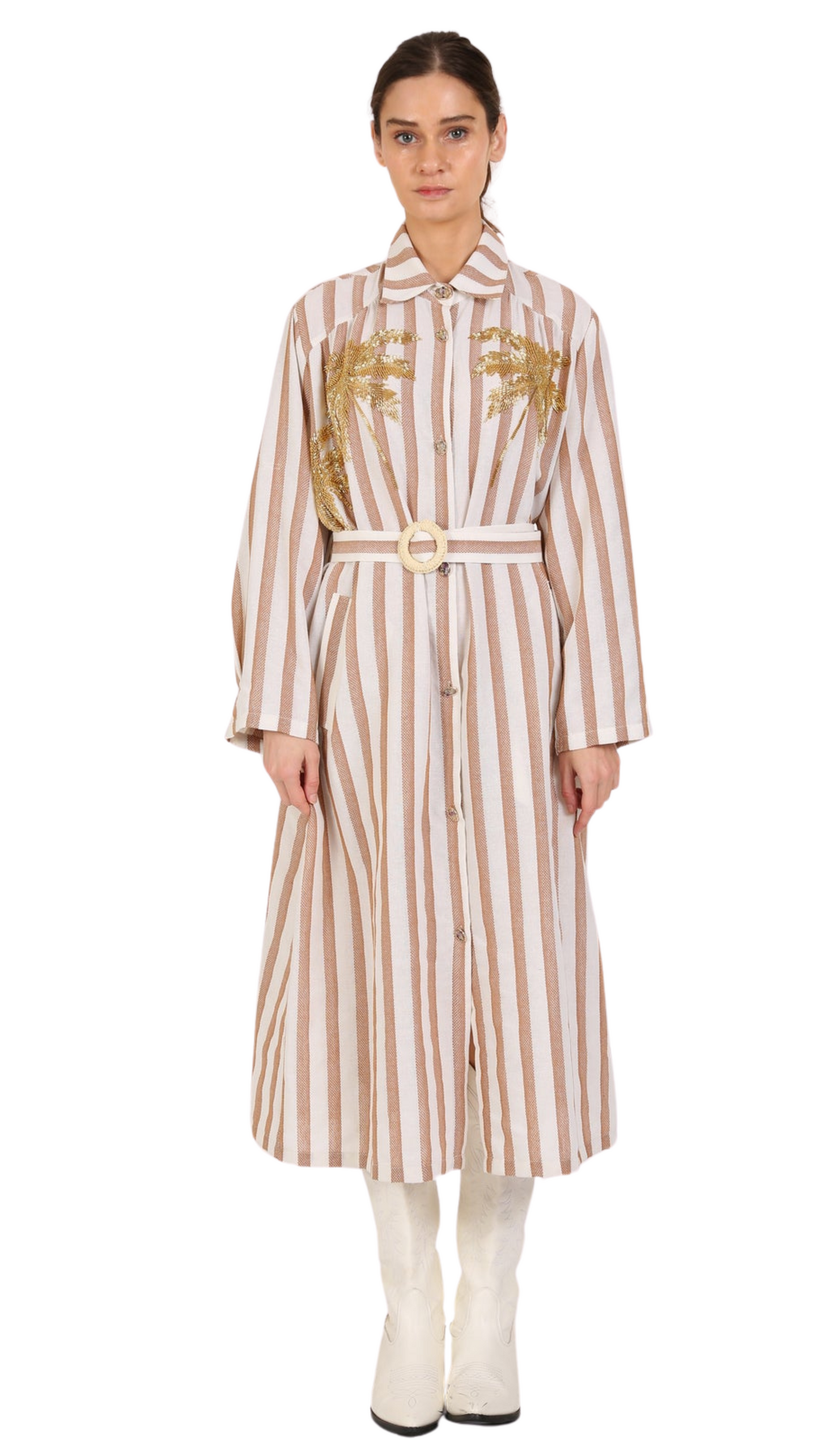 Palms Sequin Dress