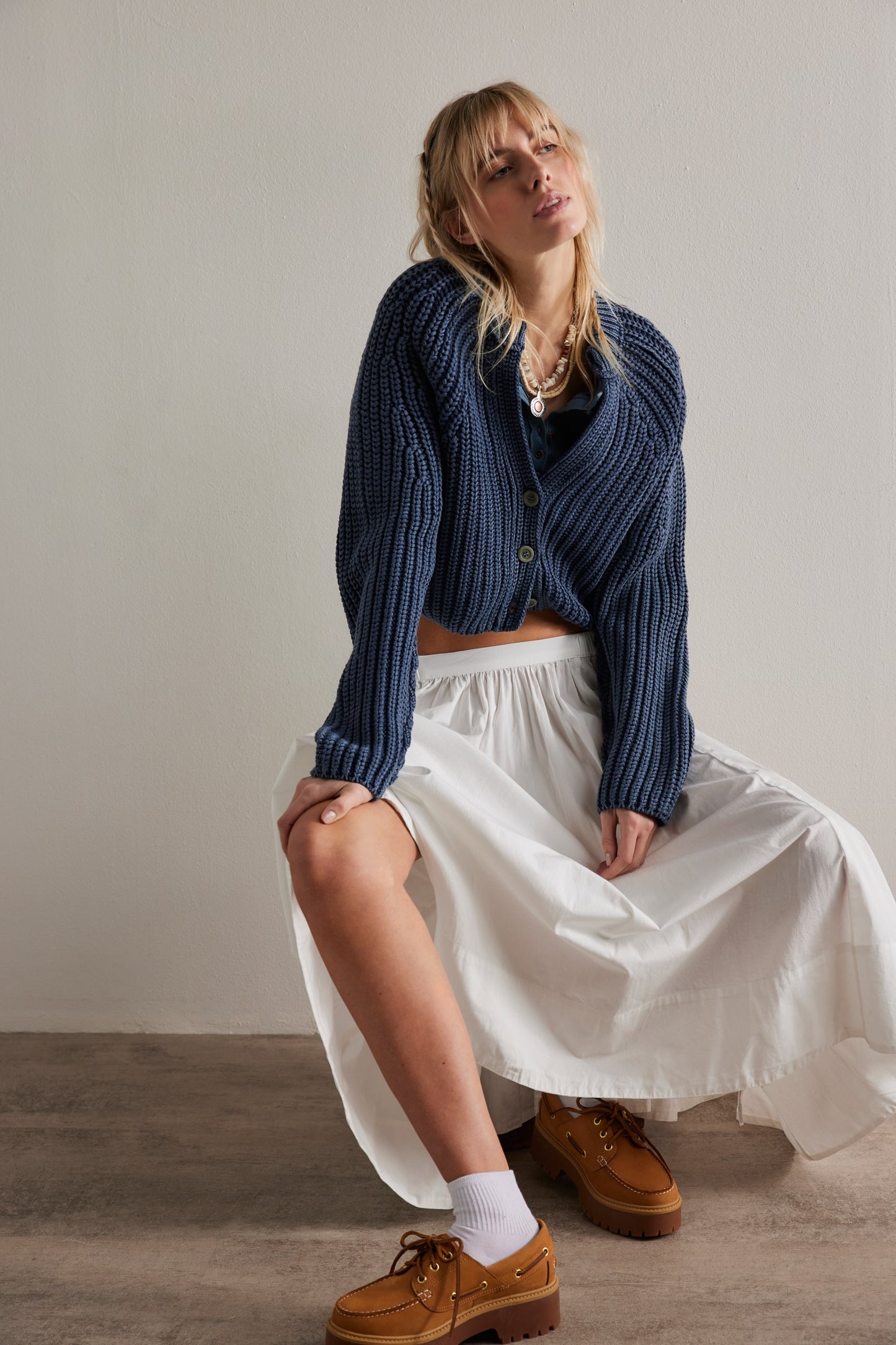 Sweet Nothing Cardi-Navy