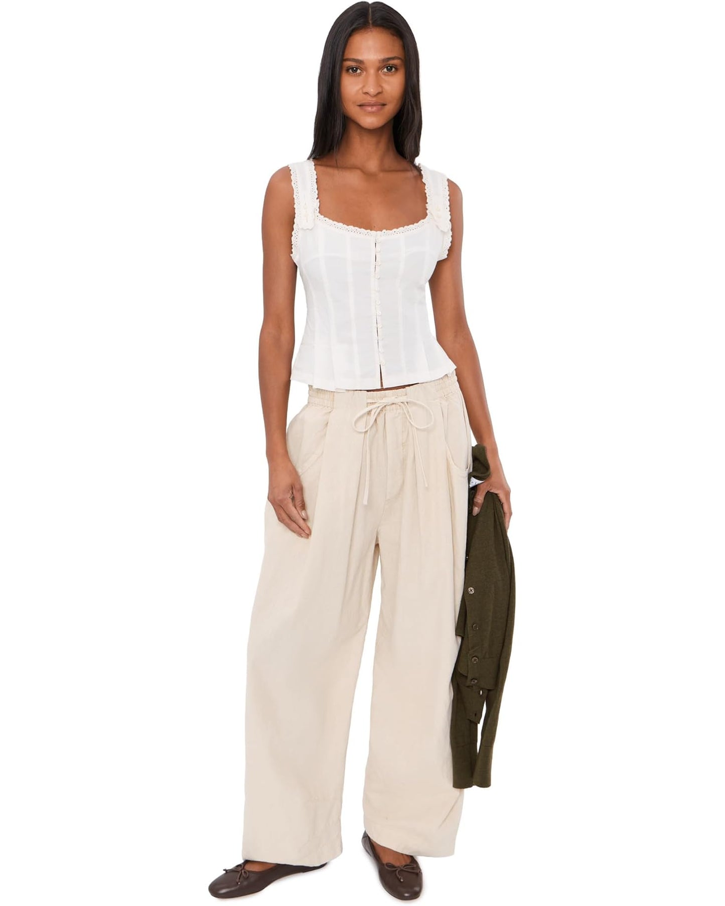 Chambers Laidback Pull-On Pants-Summer Sand