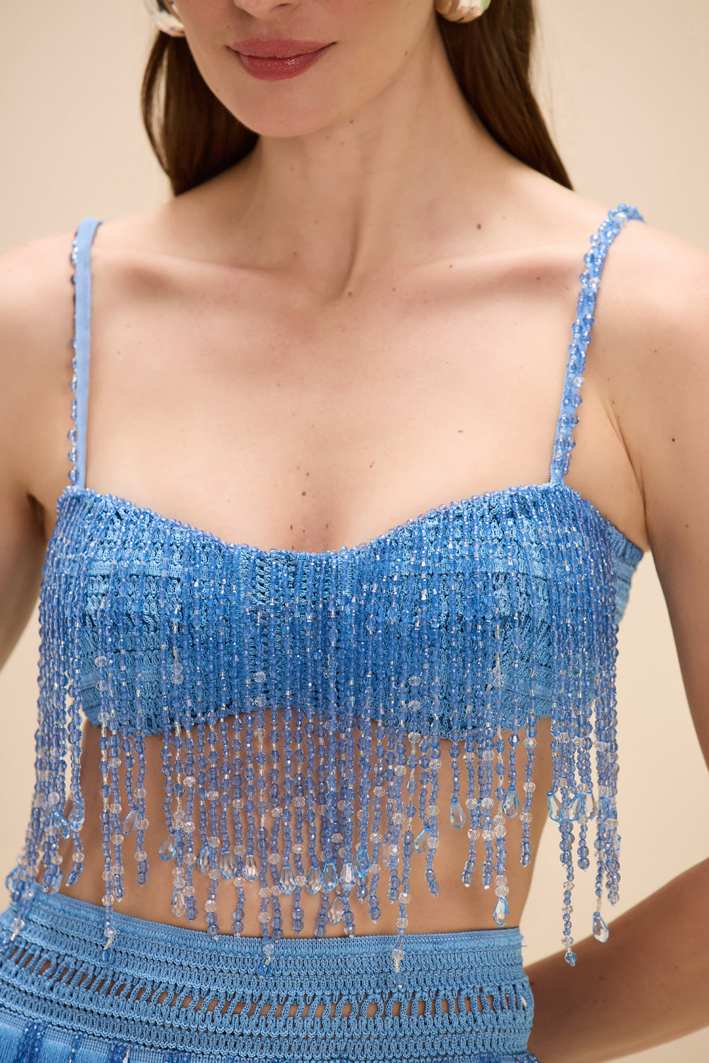 CLARA FRINGE MINI SKIRT SET