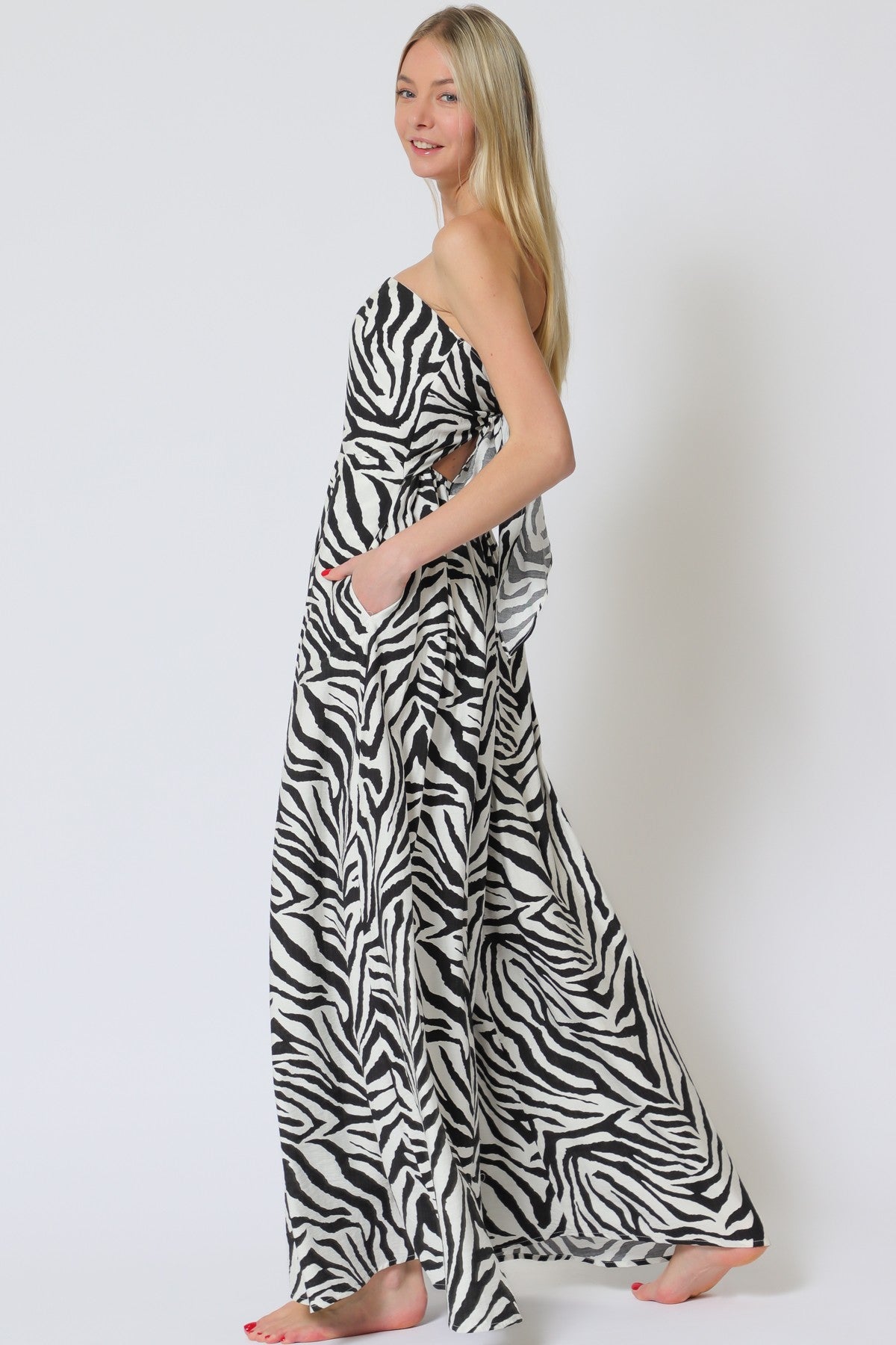 Zebra Jumpsuit